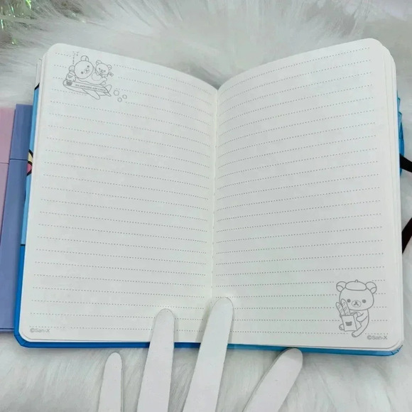 Rilakkuma Notebook & Pen Highlighter bundle - Picture 3 of 7